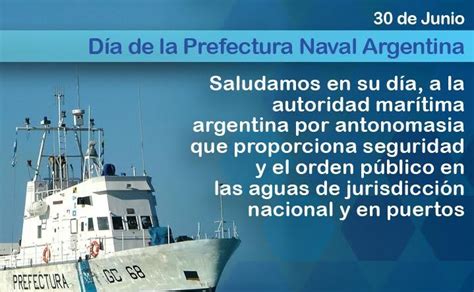 FM SECLA 106 1 30 de Junio Día de la Prefectura Naval Argentina