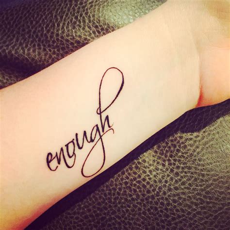 47+ Best You are good enough tattoo ideas