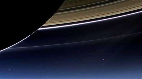 Saturn As Seen From The International Space Station