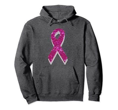 Pink Breast Cancer Hoodie Awareness Ribbon Sweatshirt Hoody 4lvs