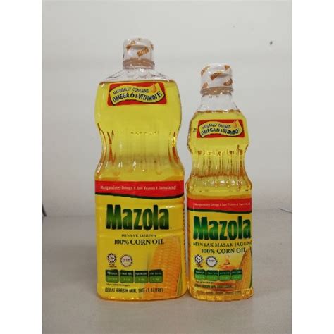 Mazola Corn Oil 1kg 500g Shopee Malaysia