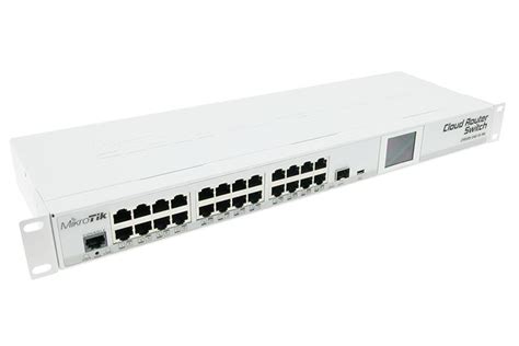 MikroTik Cloud Router Switch CRS125 24G 1S RM Cyberbajt Wireless