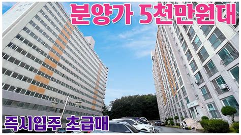 즉시입주 분양가 5천만원대 미분양아파트 땡처리 공시가 1억미만 충남 아산 비규제지역 수도권 1호선 4km 소액투자