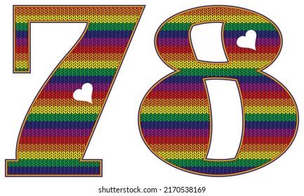 514 Knitted Numerals Images Stock Photos Vectors Shutterstock