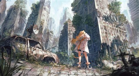 Anime Post Apocalyptic 4k 2023 Art Wallpaper, HD Anime 4K Wallpapers ...