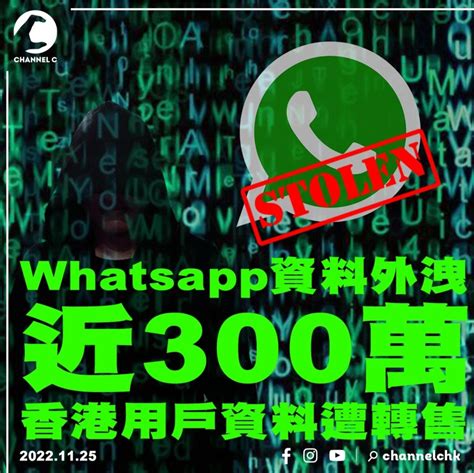 Whatsapp資料外洩近300萬香港用戶資料遭轉售 香港高登討論區