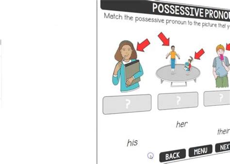 Third Person Possessive Pronouns Boom Cards™ Lesson And Activities