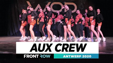 Aux Crew Frontrow Upper Division World Of Dance Antwerp