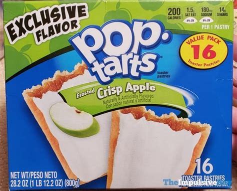 Frosted Crisp Apple Pop Tarts You Can Get These Only At Walmart Still