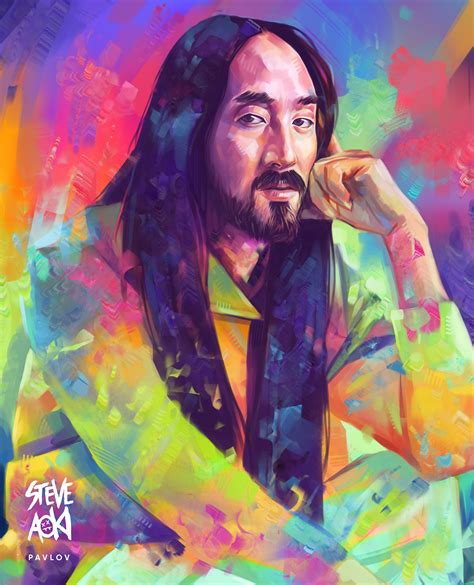 Steve Aoki Portrait Behance