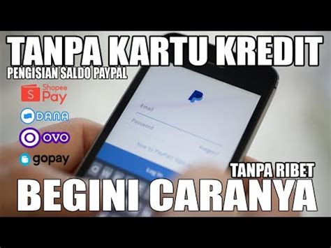 Cara Mengisi Saldo Paypal Tanpa Kartu Kredit Bisa Pakai Shopee Pay