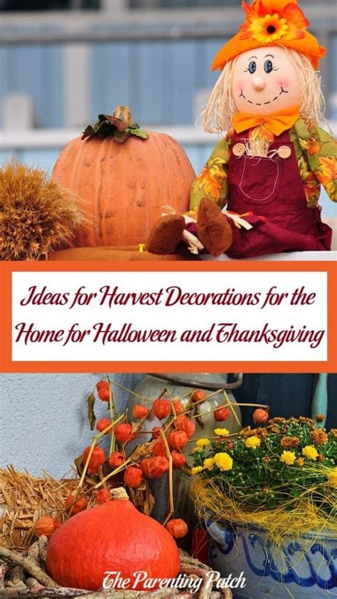 Ideas for Harvest Decorations for the Home for Halloween and Thanksgiving