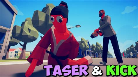 ⚡taser And Kick Taser Gun Doc And Taekwondo Vs Every Faction Totally