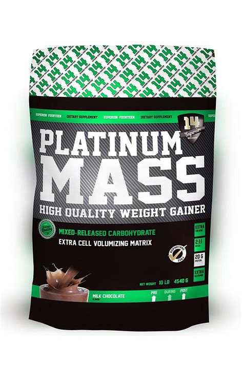 Superior 14 Platinum Mass Vysoce Kvalitní Gainer Platinum Mass Fitness Muscle Shop