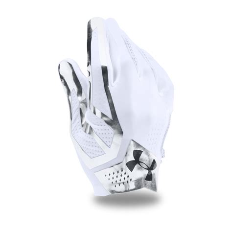 Lyst Under Armour Mens Ua Spotlight Football Gloves In White For Men