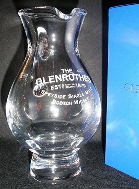 Glenrothes Logo Single Malt Scotch Whisky Glencairn Iona Water Etsy