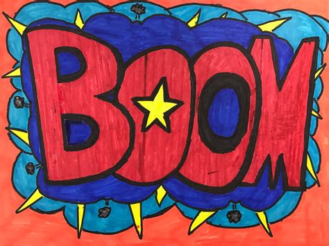 Mrs Willes Art Room 6th Grade Onomatopoeia Drawings