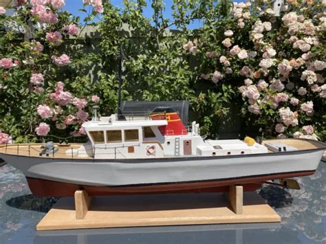 Rc Model Billings Samson Ii Vintage Tug Boat Ship Working