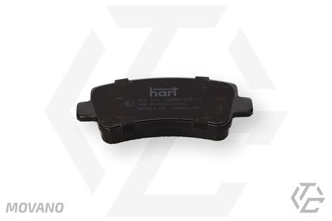 Brake Pads Rear Opel Movano B