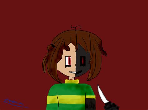 Chara Dreemurr Updated ← A Fan Art Speedpaint Drawing By Gaster4lifez