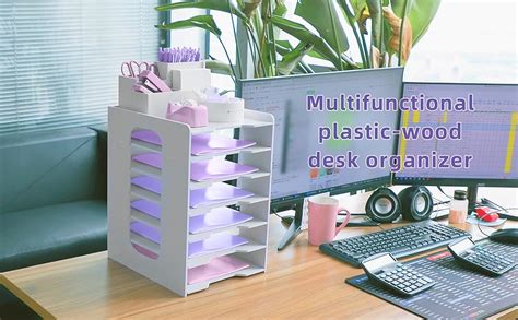 Letter Tray Organiser A Paper Filing Trays Tier Office File Tray