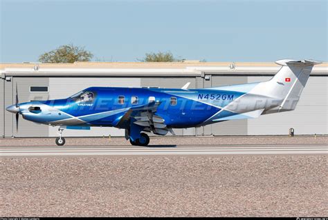 N452GM Private Pilatus PC 12 NGX PC 12 47E Photo By Matteo Lamberts