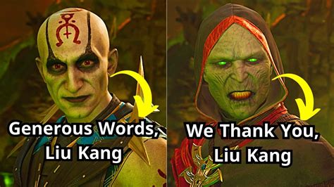 Mk Ending Story With Quan Chi And Ermac Secret Unique Dialogue Youtube