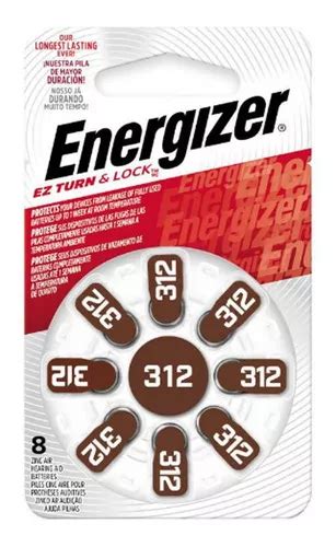 Pack De Pilas Energizer Az312dp 8 14v 8 Unidades Mercadolibre