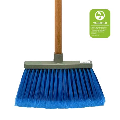 Large Natura Broom W 48 Wood Handle ABCO Cleaning Products