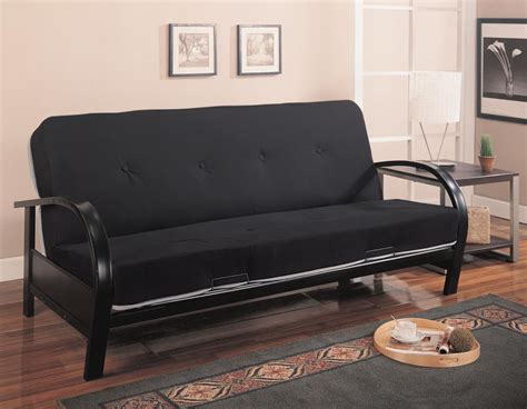 Coaster Fine Furniture - Metal Futon Frame - Black - EZ Furniture Sales ...