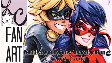 Miraculous Tales Of Ladybug Cat Noir Fanart - Bios Pics