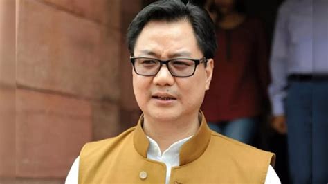 Majority Of People Have Similar Sane Views Kiren Rijiju Backs Ex