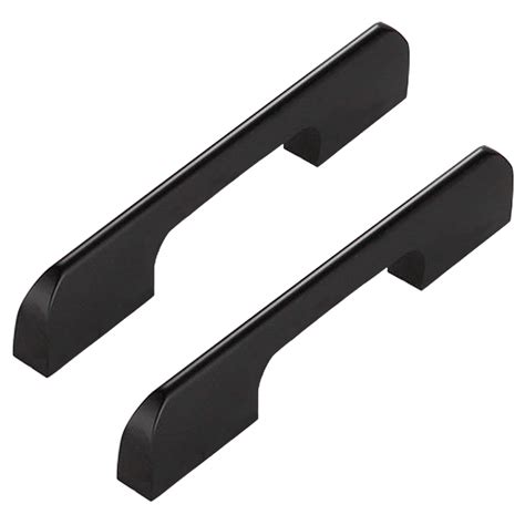 Buy Payanwin 2 Pack 4 5 Inch Kitchen Square Cabinet Handles Matte Black