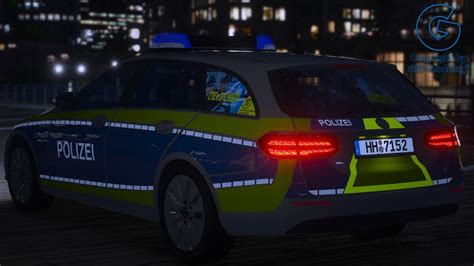 Gfp E Klasse T Modell S Polizei Hamburg Addon Replace Fivem