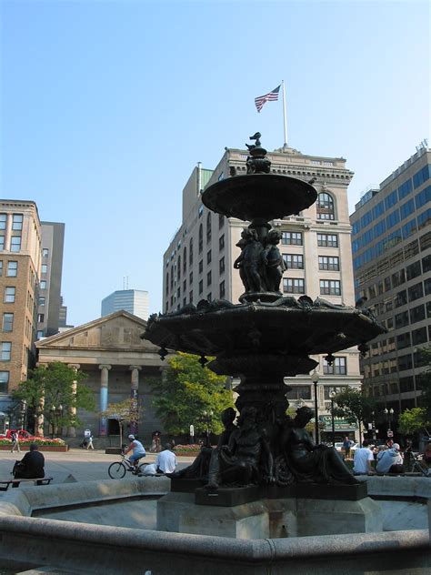 Boston Common Fountain Img K Gold Flickr