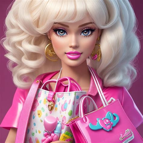 Premium Ai Image Cute Barbie Doll Ai Generative