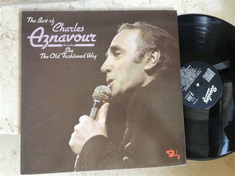 Charles Aznavour The Best Of Charles Aznavour France Lp