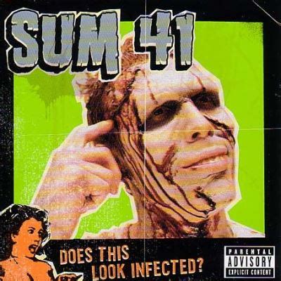 Does this look infected Edition limitée Sum 41 CD album Achat