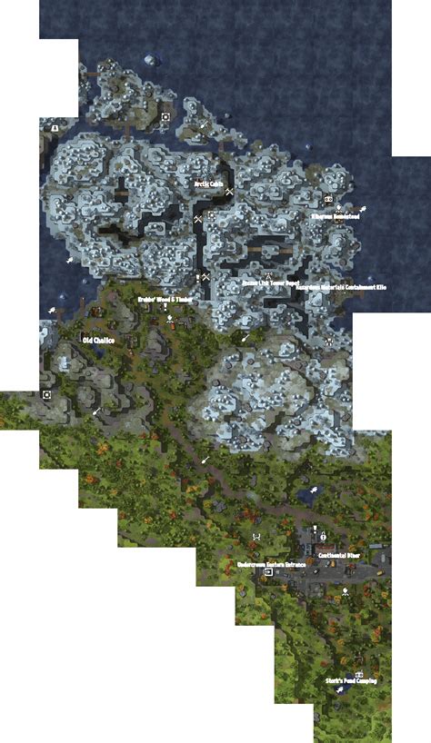 Dysmantle Map - All Regions