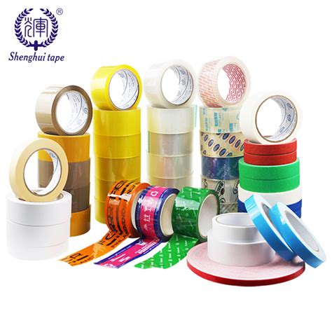 Custom Carton Shipping Sealing Tape BOPP Acrylic Adhesive Package Color