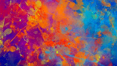 Colorful Paint Splash Abstract K Hd Abstract Wallpapers Hd