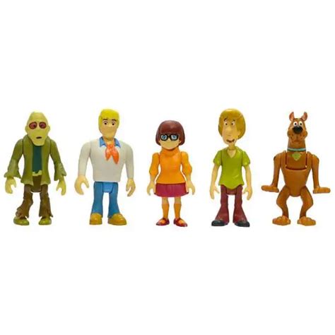 Scooby Doo Mystery Mates Mystery Solving Crew Action Figure 5 Pack Version 2 Zoink Toywiz