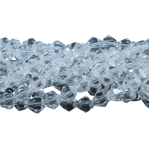 Bicone 6mm 28cm Strand Crystal Bead Trimming And Craft Co