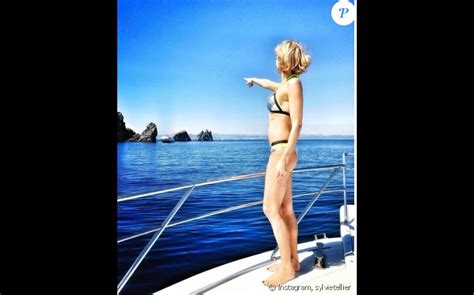 Sylvie Tellier En Bikini Porquerolles Le Avril Purepeople