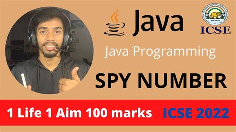 Spy Number In Java ICSE Computer Applications By Prateik Sharma YouTube