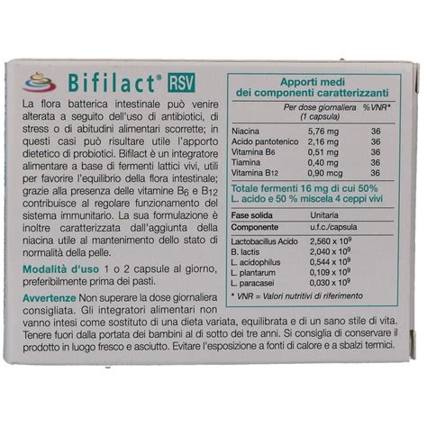 Bifilact Rsv Capsule Farmacia Di Fiducia