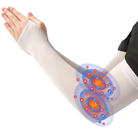 SDJMa Lymphedema Medical Compression Arm Sleeve With Gauntlet For Men