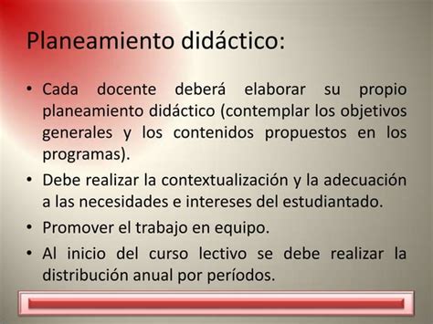 Normas Reguladoras Para El Desarrollo Curricular PPT