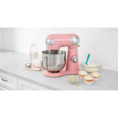 Cuisinart Precision Master Quart Stand Mixer Coral