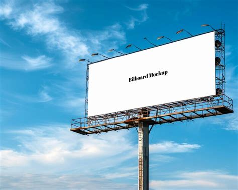 Premium Psd Street Billboard Mockup Psd